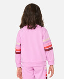 Rip Curl Little Girls Surf Revival Crewneck Sweatshirt - Purple