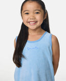Rip Curl Little Girls Surf Magic Terry Cloth Dress - Sky Blue