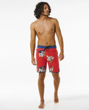 Rip Curl Mens Mirage Aloha Hotel Boardshorts- Hibiscus Red