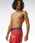 Rip Curl Mens Mirage Aloha Hotel Boardshorts- Hibiscus Red