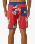 Rip Curl Mens Mirage Aloha Hotel Boardshorts- Hibiscus Red