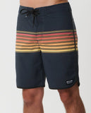 Rip Curl Mens Mirage Classic Surf Stripe 19" Boardshorts - Washed Black