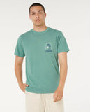 Rip Curl Mens Mod Cali Sunset S/S Tee - Blue Slate