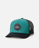 Rip Curl Mens Routine Curve Trucker Hat- Black/Blue