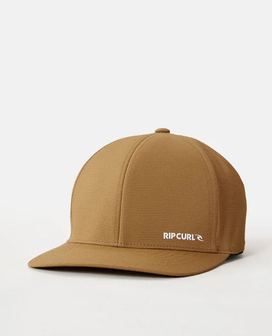 Rip Curl Mens Vaporcool Phaser Flexfit Cap- Gold