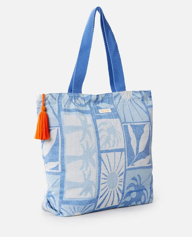 Rip Curl Santorini Jacquard Tote Bag - 27L