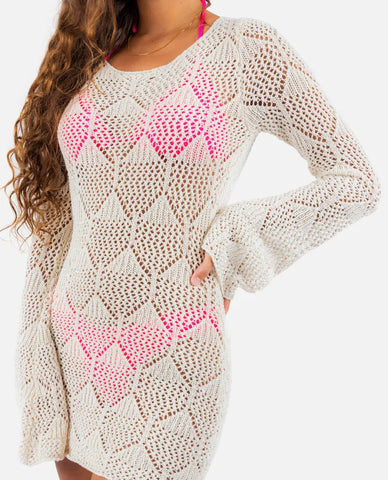 Rip Curl Womens Island Hopper Crochet Dress
