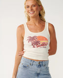 Rip Curl Womens Beach Days Fitted Tank Top