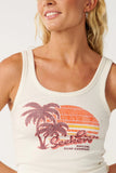 Rip Curl Womens Beach Days Fitted Tank Top