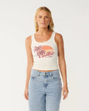 Rip Curl Womens Beach Days Fitted Tank Top