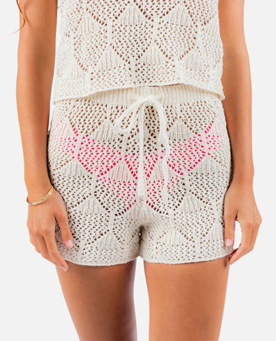 Rip Curl Womens Island Hopper Crochet Shorts