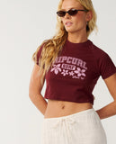 Rip Curl Womens Retro Swell Baby Tee