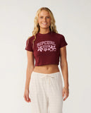 Rip Curl Womens Retro Swell Baby Tee
