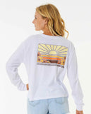 Rip Curl Womens Sunrise Sessions L/S Crop Tee