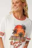 Rip Curl Womens Surf Culture Oversized Cropped Tee