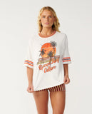 Rip Curl Womens Surf Culture Oversized Cropped Tee