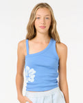 Rip Curl Girls Bliss 1 Shoulder Tank Tops