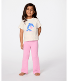 Rip Curl Little Girls Island Days Bobbi Pants- Pink