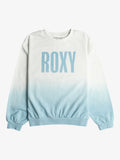 Roxy Girls I'm So Blue Crewneck Sweatshirt