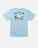 Salty Crew Big Boys Boat Repair S/S Tee - Clear Sky