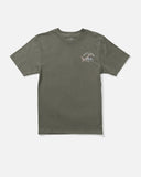 Salty Crew Big Boys Lurking S/S Tee - Dusty Olive