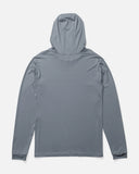 Salty Crew Big Boys Rail Hooded L/S Sunshirt - Shark Skin
