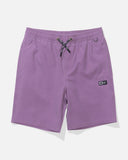 Salty Crew Big Boys Sea Dogs Volley Trunks- Grape