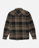 Salty Crew Big Boys Shelter Polar Fleece Shirt - Washed Brown