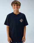 Salty Crew Big Boys Tippet Fill S/S Tee- Navy