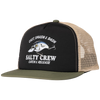 Salty Crew Boys Good Times Trucker Hat - Black/Olive
