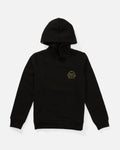 Salty Crew Big Boys Jawbone Fleece Pullover Hoodie- Black