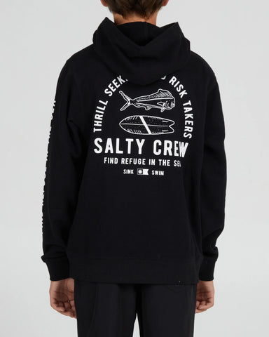 Salty Crew Boys Lateral Line Fleece Pullover Hoodie