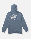 Salty Crew Boys Lurking Fleece Pullover Hoodie- Slate