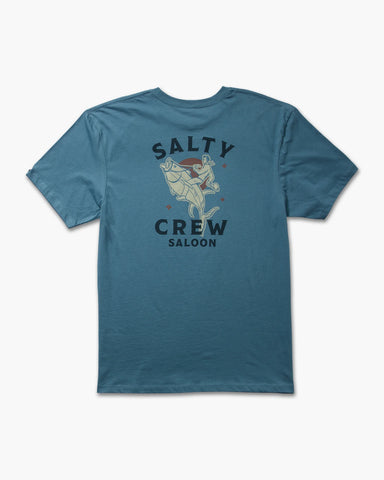 Salty Crew Boys Saloon S/S Tee - Slate