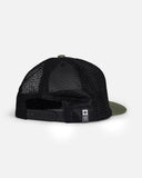 Salty Crew Boys Sealine Retro Trucker Hats - Black/Green