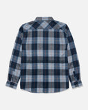 Salty Crew Boys Daybreak Flannel - Mid Blue