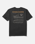 Salty Crew Mens Boat Shop Classic S/S Tee- Black