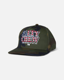 Salty Crew Mens America Optic Trucker Hat - Camouflage