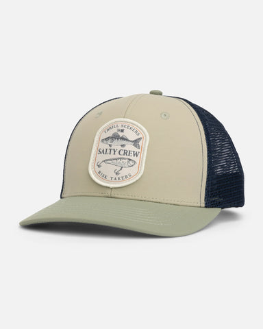 Salty Crew Mens Baited Retro Trucker Hat