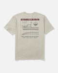 Salty Crew Mens Boat Shop Classic S/S Tee- Bone