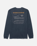 Salty Crew Mens Boat Shop L/S Tee
