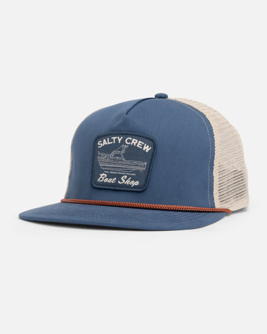 Salty Crew Mens Boat Shop Trucker Hat