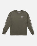 Salty Crew Mens Bruce Classic L/S Tee - Dusty Olive