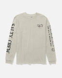 Salty Crew Mens Bruce L/S Tee- Bone
