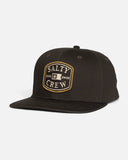 Salty Crew Mens Capitals Snapback Hat- Charcoal