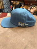 Salty Crew Mens Coastal 5 Panel Snapback Hats - Channel Blue