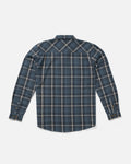 Salty Crew Mens Daybreak Flannels - Channel Blue