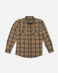 Salty Crew Mens Daybreak Flannel- Khaki