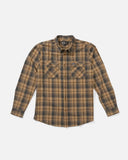 Salty Crew Mens Daybreak Flannel- Khaki