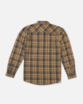 Salty Crew Mens Daybreak Flannel- Khaki
